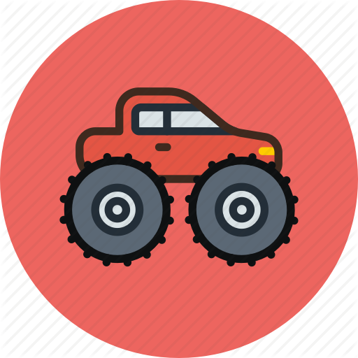 Car, Monster, Truck, Wheels Icon
