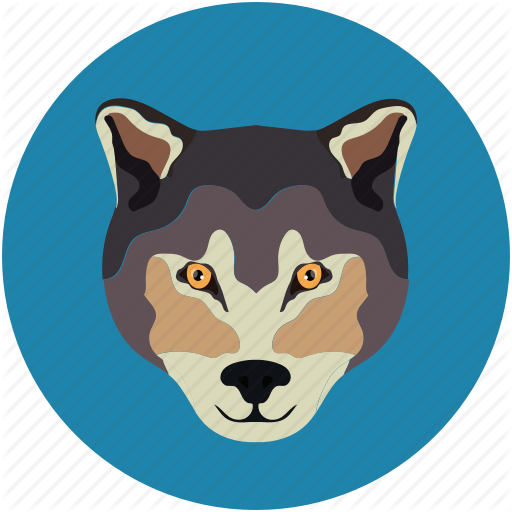 Fox, Fox Face, Wolf, Wolf Face Icon
