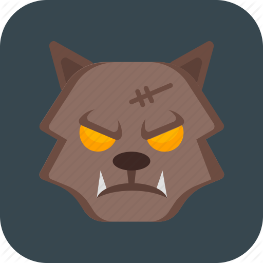 Halloween, Monster, Werewolf, Wolf Icon