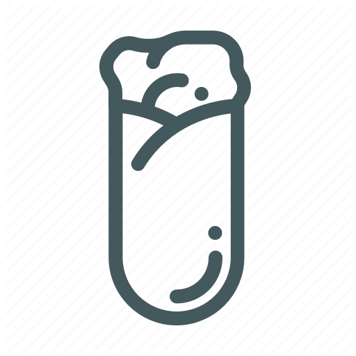 Food, Wrap Icon