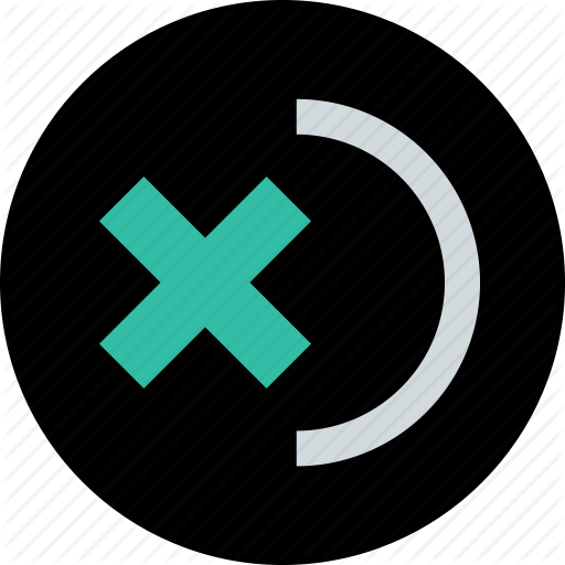 Curve, Design, X Icon