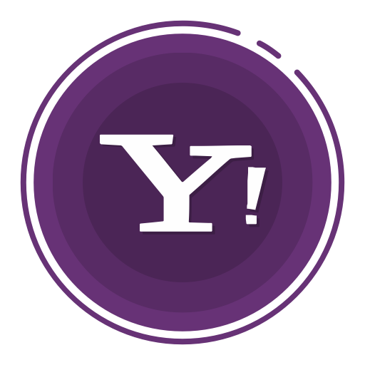 Social Media Icons, Yahoo Icon