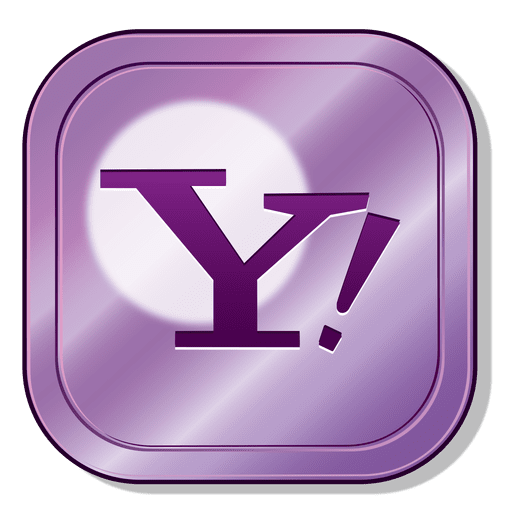 Yahoo Metallic Button