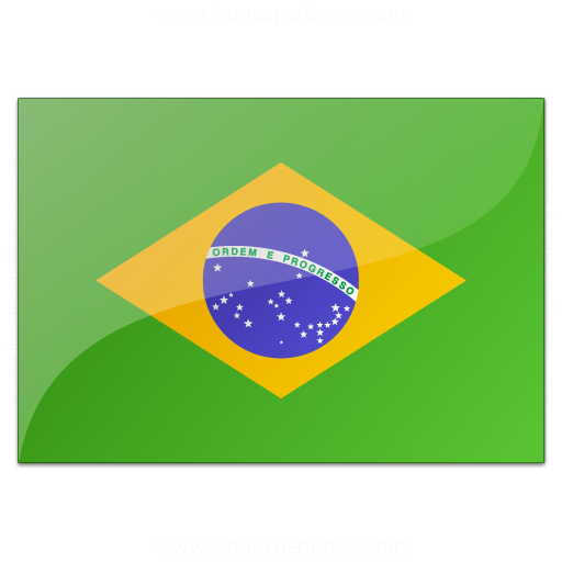 Iconexperience V Collection Flag Brazil Icon