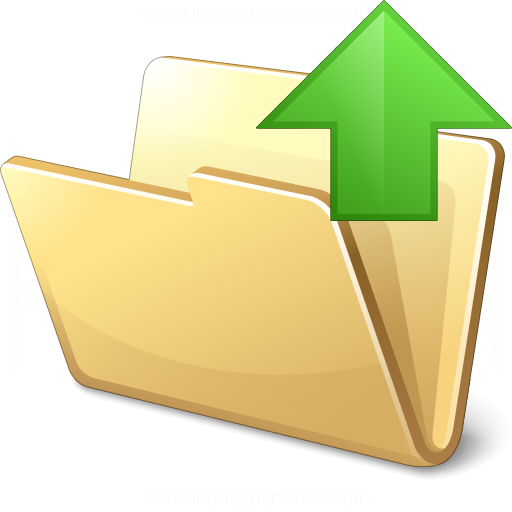 Iconexperience V Collection Folder Up Icon