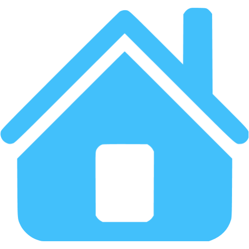 Blue Home Icon Images