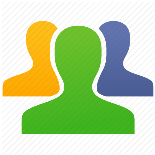 Contacts, Customers, Group, People, Staff, User Group, Users Icon
