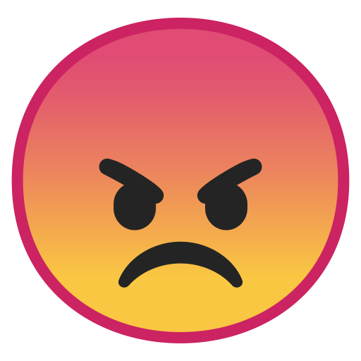 Pouting Face Icon Noto Emoji Smileys Iconset Google
