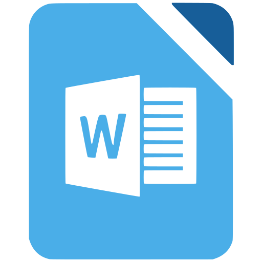 Office, Word, Writer Livre De Super Flat Remix