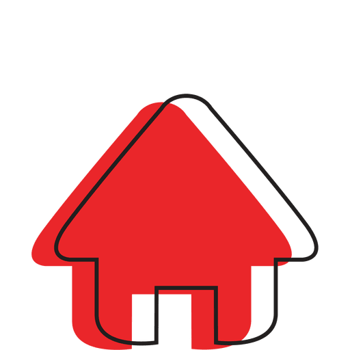 Home Icon With Shadow