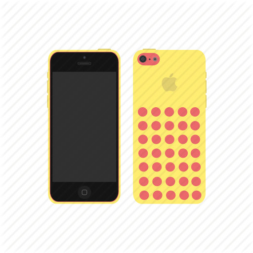 Apple, Iphone, Iphone Yellow Icon