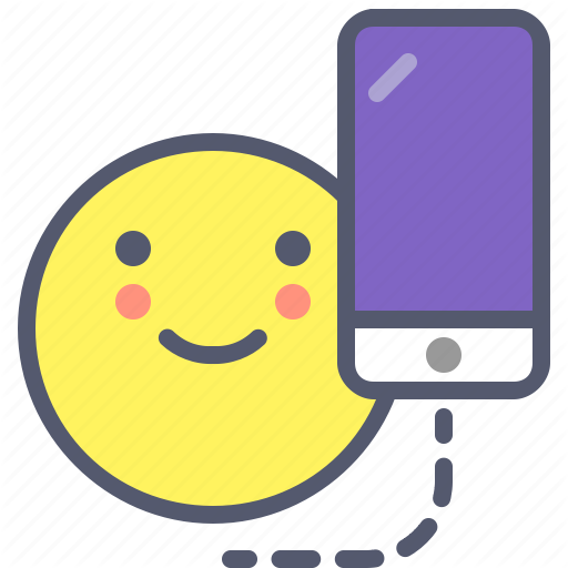 Ios, Iphone, Mobile, Smile Icon