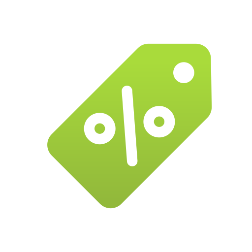 Discount, Ecommerce, Label, Percentage, Shopping, Tag Icon Free