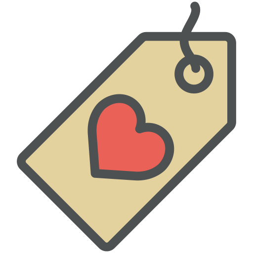 Heart, Label Icon Free Of Flat Line Valentine Icons