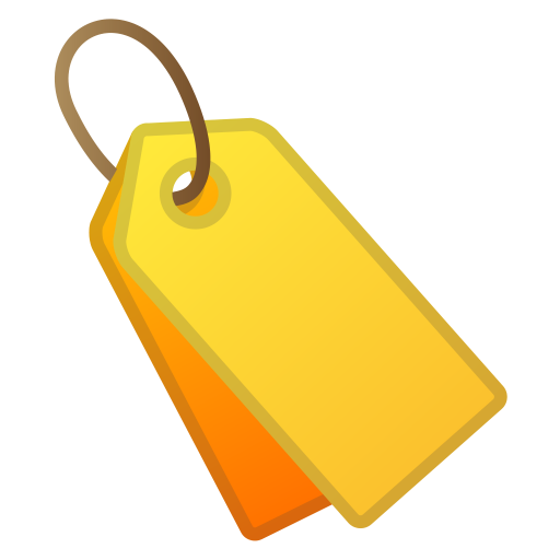 Label Icon Noto Emoji Objects Iconset Google