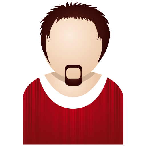 Red Man Icon People Iconset Dapino