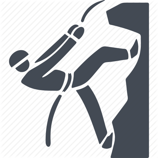 Climb, Climber, Climbing, Mountain, Rock Climbing Icon