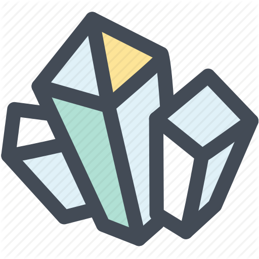 Crystal, Gem, Gemstone, Mineral, Rock Icon