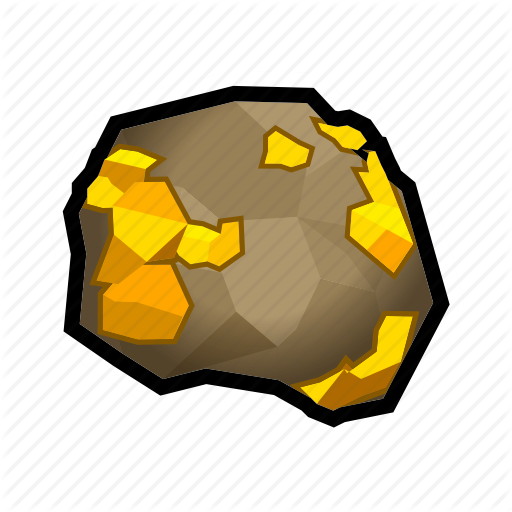 Crystal, Gold, Minerals, Prize, Rock, Stone, Treasure Icon