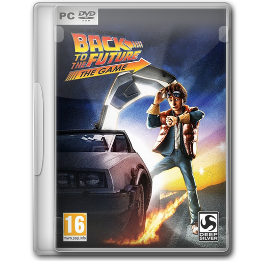 Back To The Future The Game Icon Game Cover