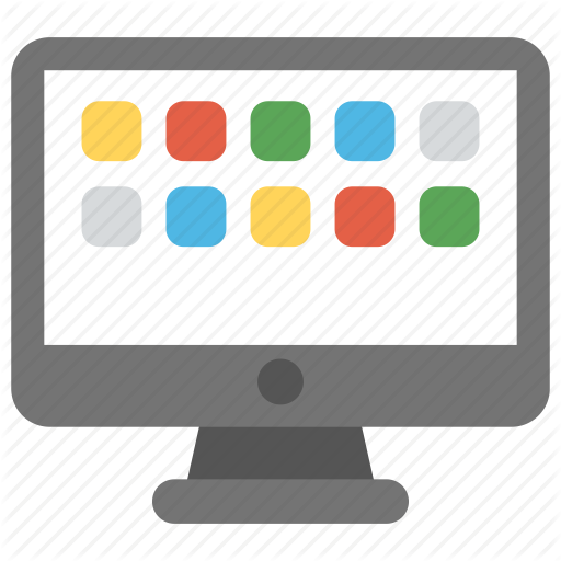 Computer Display, Computer Icons, Desktop Icons, Desktop Interface