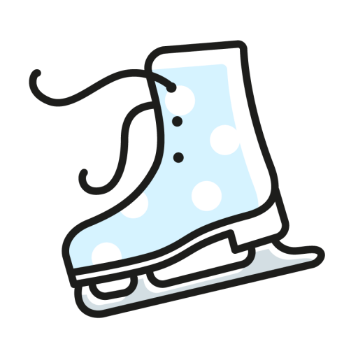 Ice, Skates, Sport, Winter, C Icon Free Of Vector Linear Winter