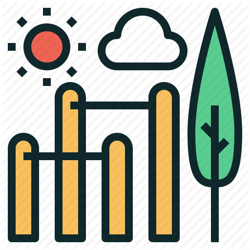 Bar, Exercise, Outdoor, Park, Sport Icon