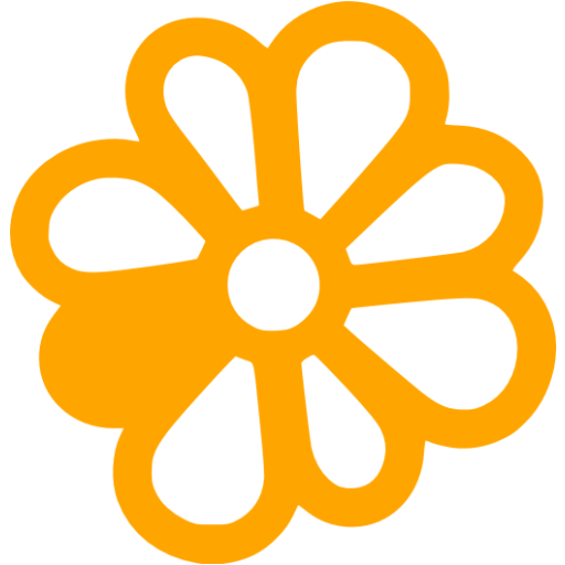 Orange Icq Icon