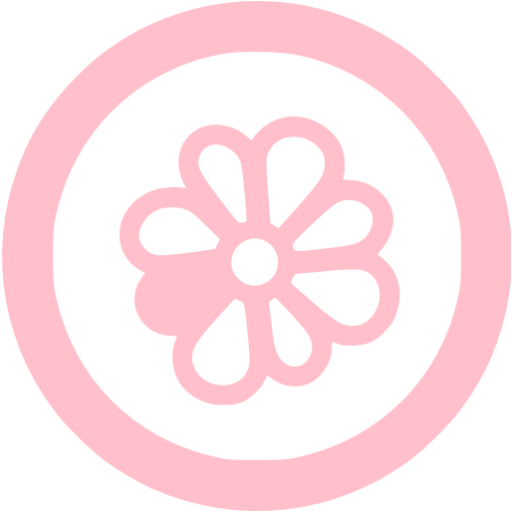 Pink Icq Icon