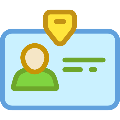 Identity, User, Pass, Business, Identification, Id Card Icon