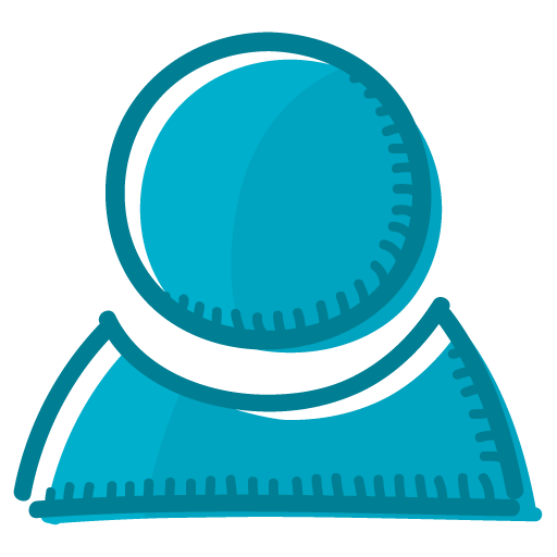 Blue User Id Icon Free Icons Download