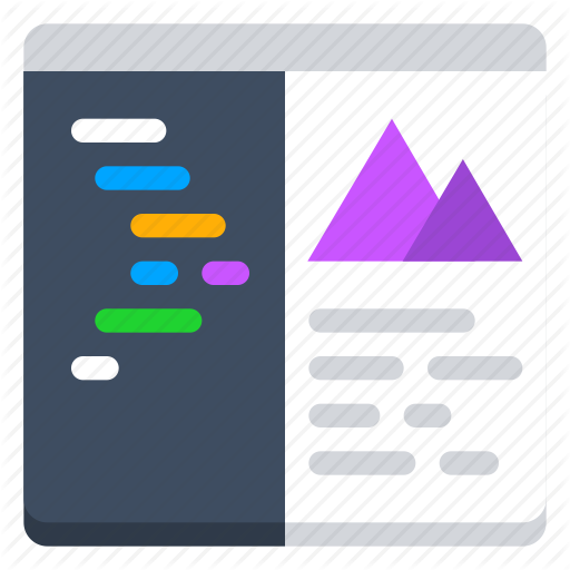 Code, Console, Content, Ide, Image, Split View, Terminal Icon