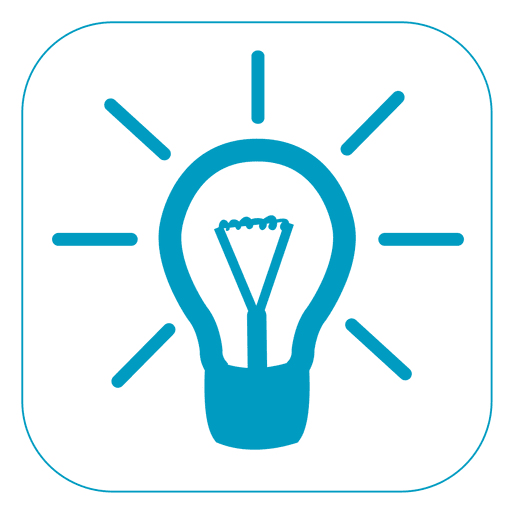 Idea Light Square Icon