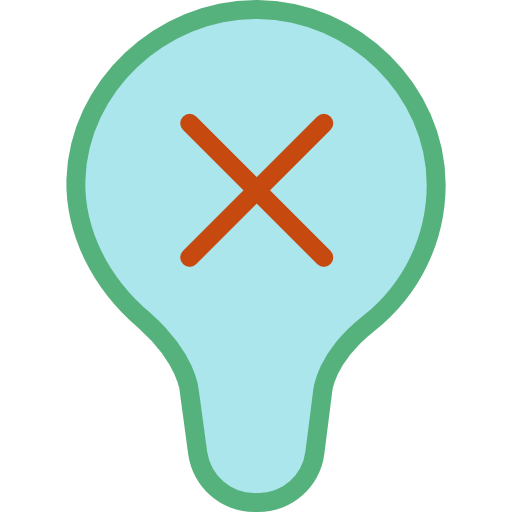 Light Bulb, Idea, Electricity Icon