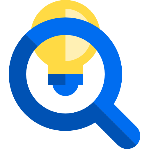 Magnifying Glass, Loupe, Tools And Utensils, Search, Light Bulb