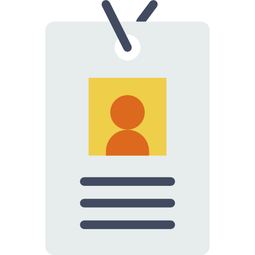 Id Card, Pass, Identification Icon