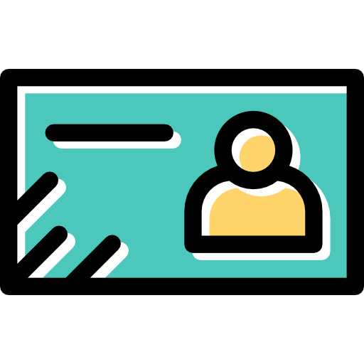 Business And Finance, Business, Identity Icon