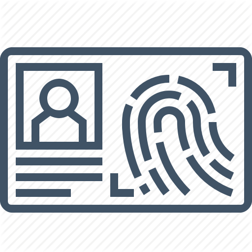 Biometric, Card, Fingerprint, Id, Identity Icon
