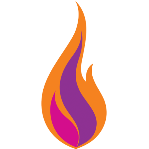 Cropped Spark Web Icon Flame