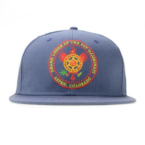 Abakus Pot Illuminati Blue Strapback Grassroots California