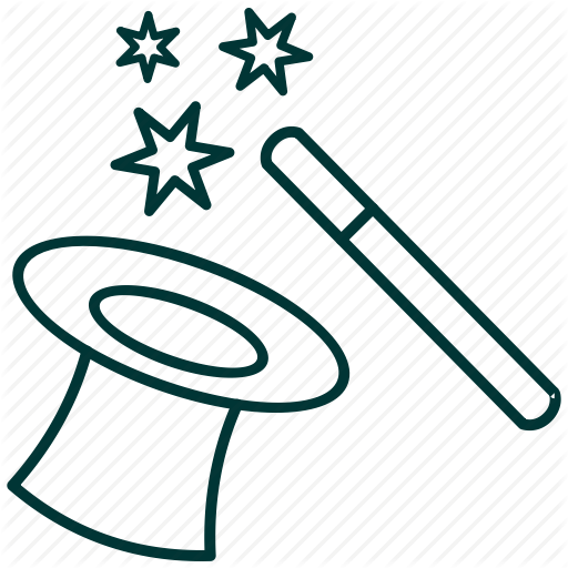 Illusion, Illusionist, Magic, Magician, Wand, Wizard Icon
