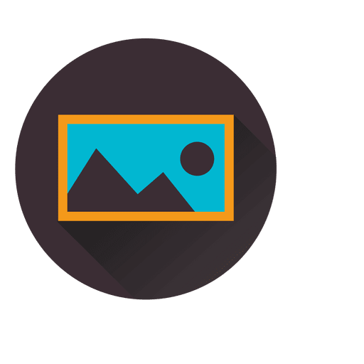 Photo Album Circle Icon