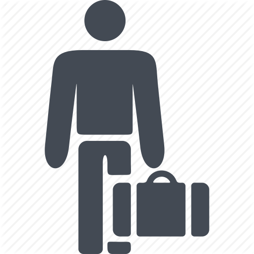 Briefcase, Immigrant, Immigration, Suitcase Icon