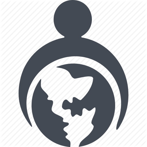 Global, Globe, Immigration, Map Icon