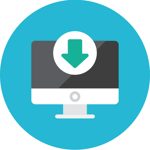 Computer, Download Icon