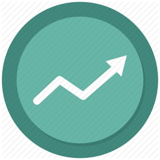 Arrow, Growth, Increase, Up Icon
