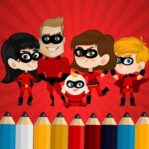 The Incredibles Coloring