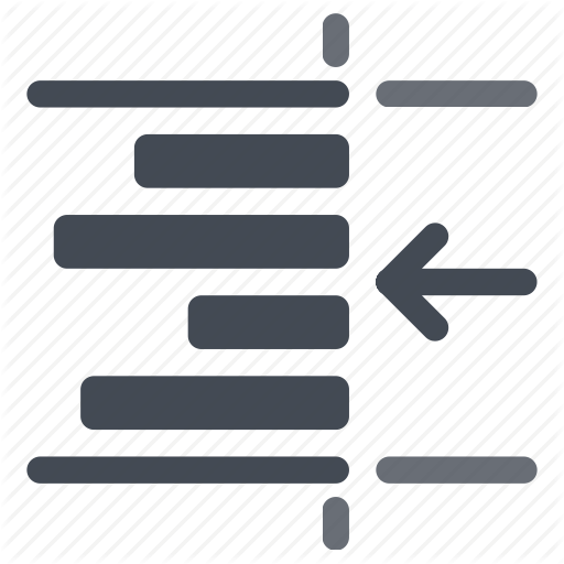 Indent, Paragraph, Right, Text Icon