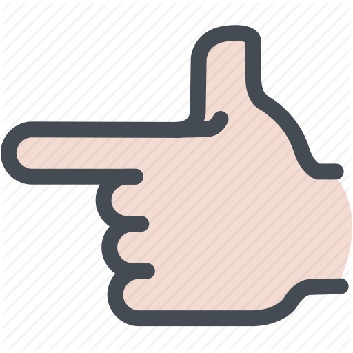 Direction, Hand, Indicator, Left, Point Icon