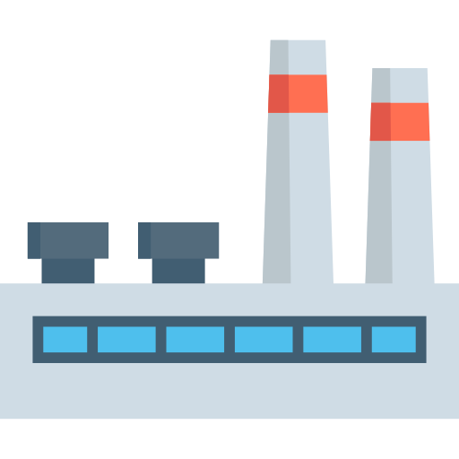 Industrial Park Factory Png Icon